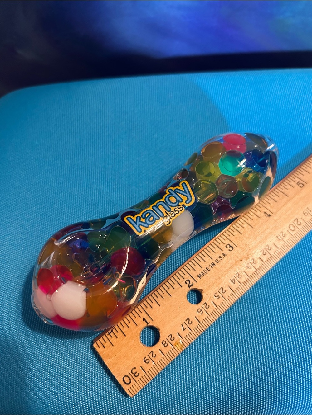 Kandy Glass Multicolor hand piece